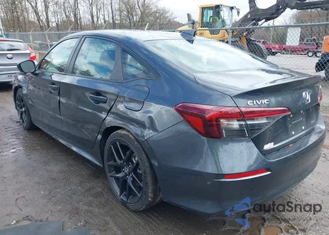 2025 Honda Civic Hybrid Sport/Sport Touring from USA, damaged, VIN 2HGFE4F84SH307655